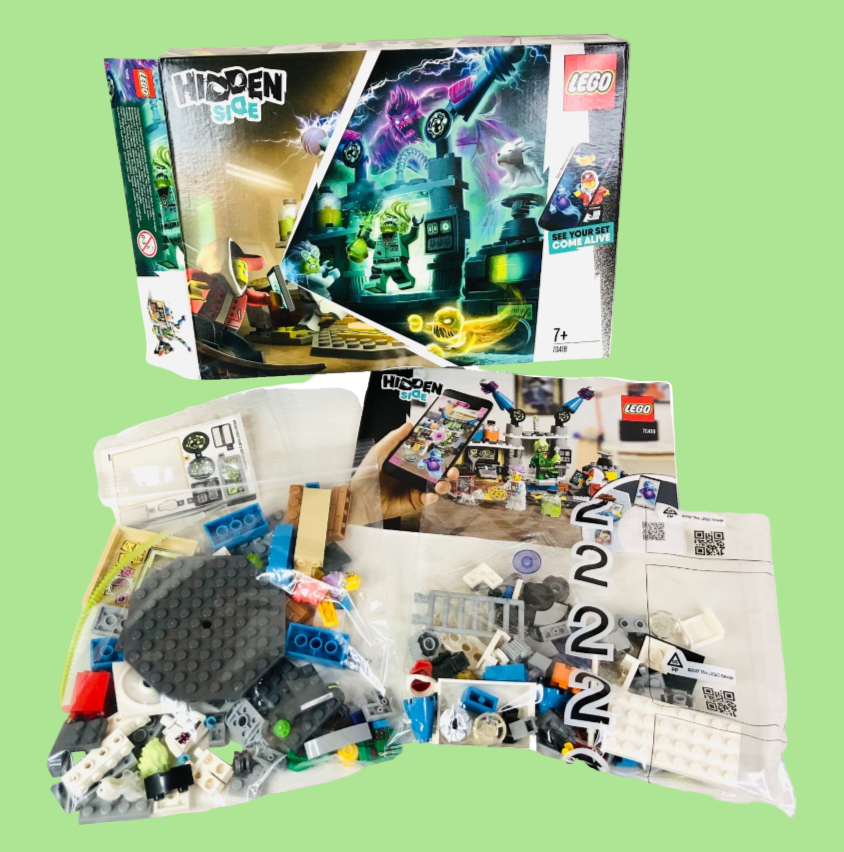 Lego Hidden Side: J.B's Ghost Lab (70418) Complete  100% Complete 1/2 Unopened