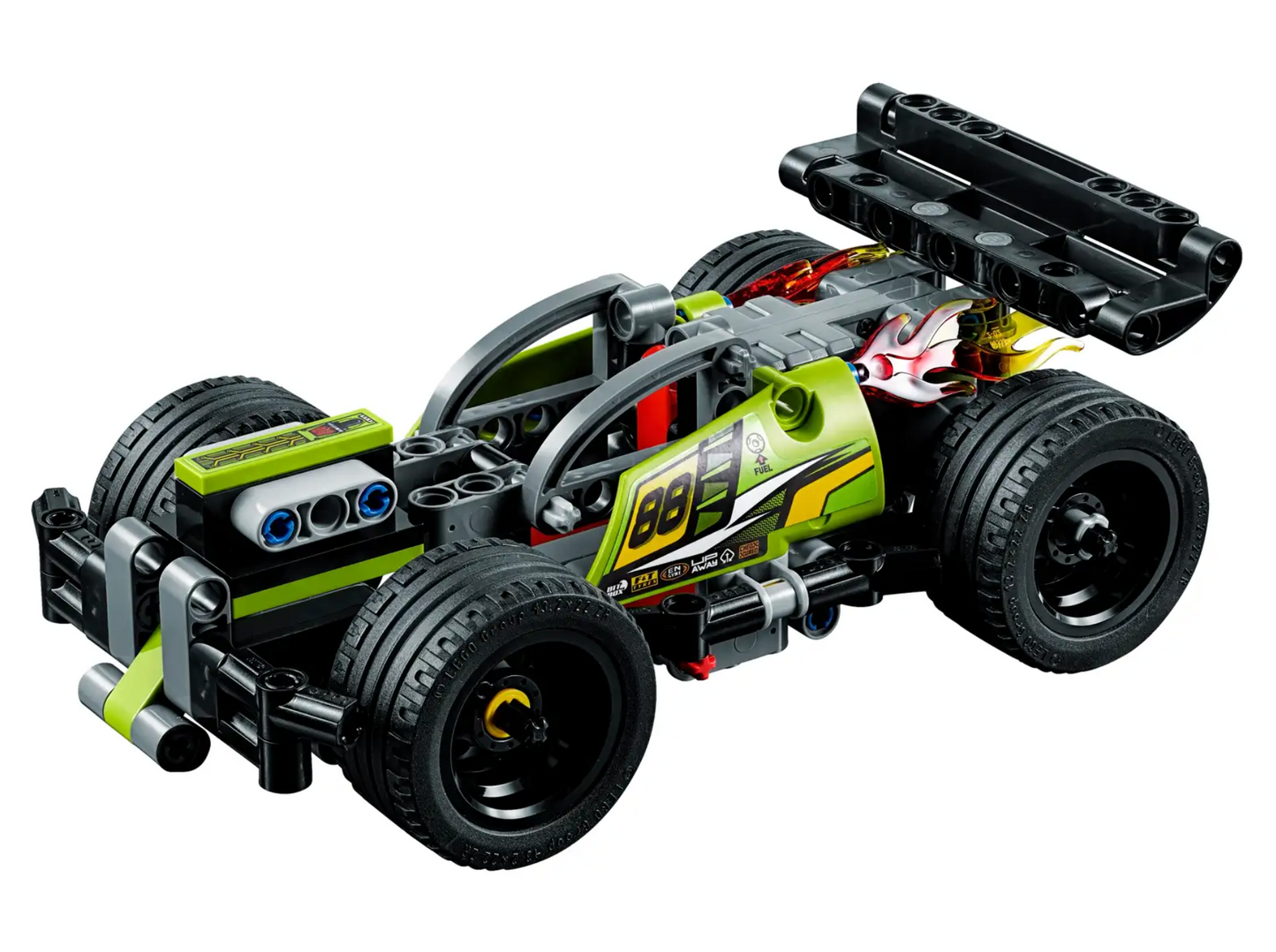 LEGO Technic: WHACK! (42072) Pull Back Race Car Brand New Sealed Damaged Box