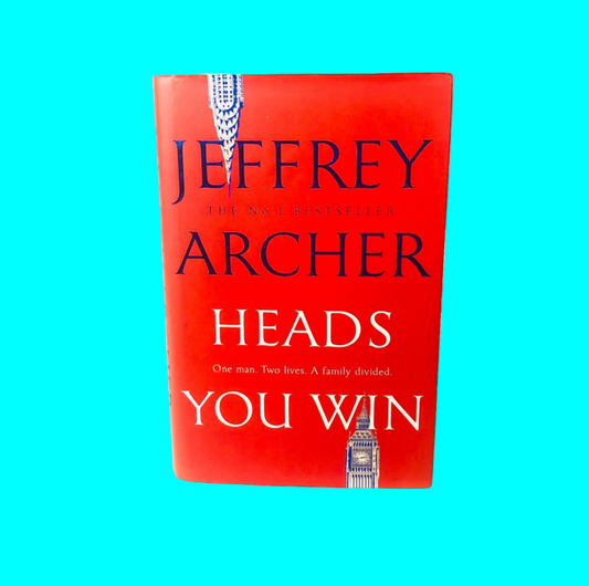 Heads You Win by Jeffrey Archer (Hardcover, 2018) Thriller Novel