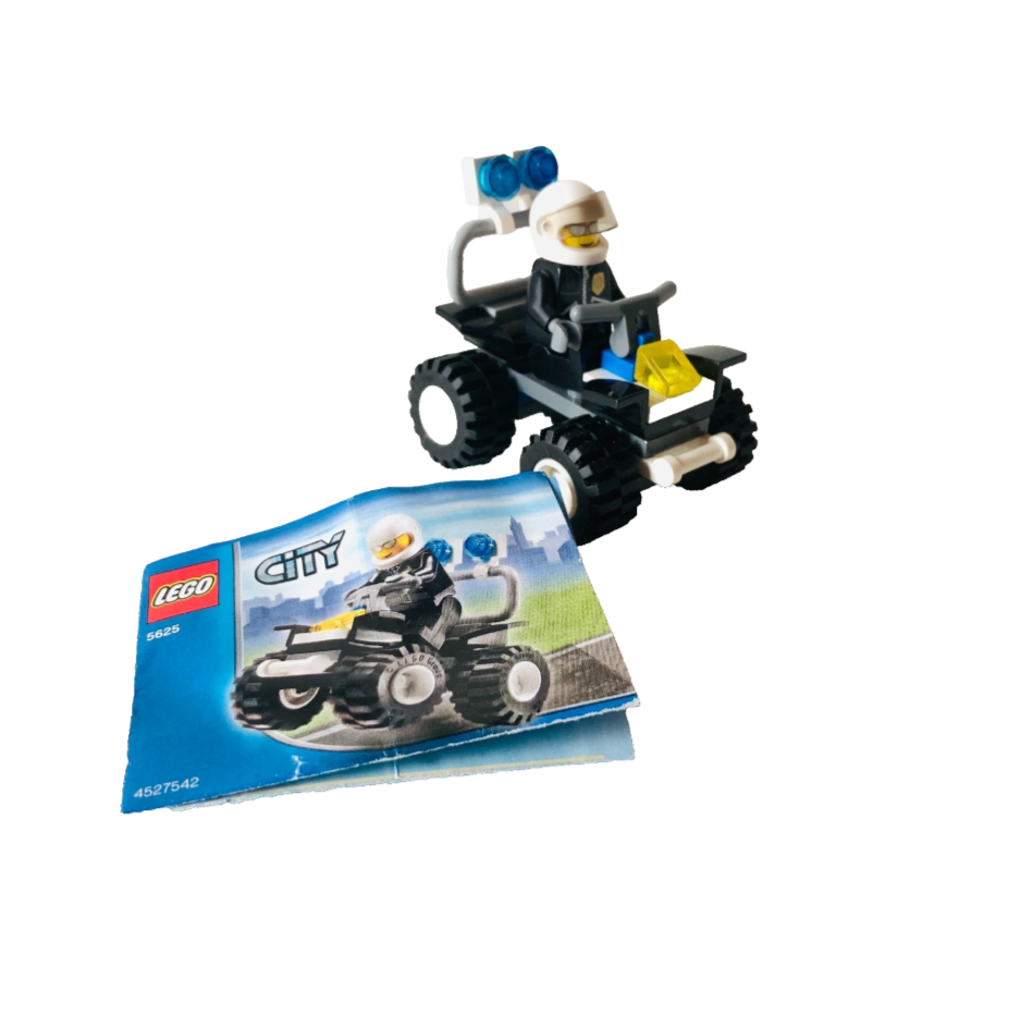 Lego City: Police 4x4 Off Road Vehicle (5625) 100% Complete With Instructions & Minifigure