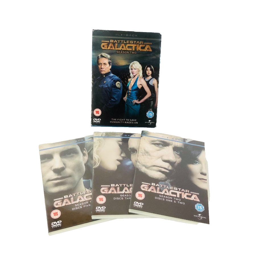 Battlestar Galactica Complete DVD Bundle Boxset Season 1-4 (Part 1 & ) TV Series