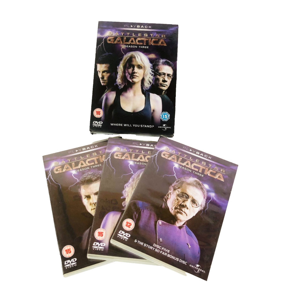 Battlestar Galactica Complete DVD Bundle Boxset Season 1-4 (Part 1 & ) TV Series
