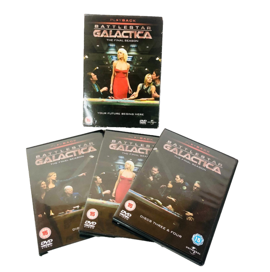 Battlestar Galactica Complete DVD Bundle Boxset Season 1-4 (Part 1 & ) TV Series