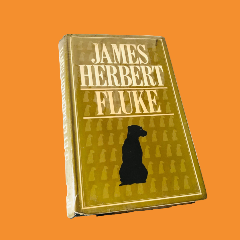 Fluke by James Herbert (Hardcover, 1985) Novel Book Ex-Library