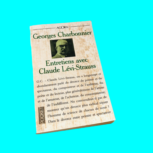 Georges Charbonnier: Entretiens avec Claude Lévi-Strauss - French Book