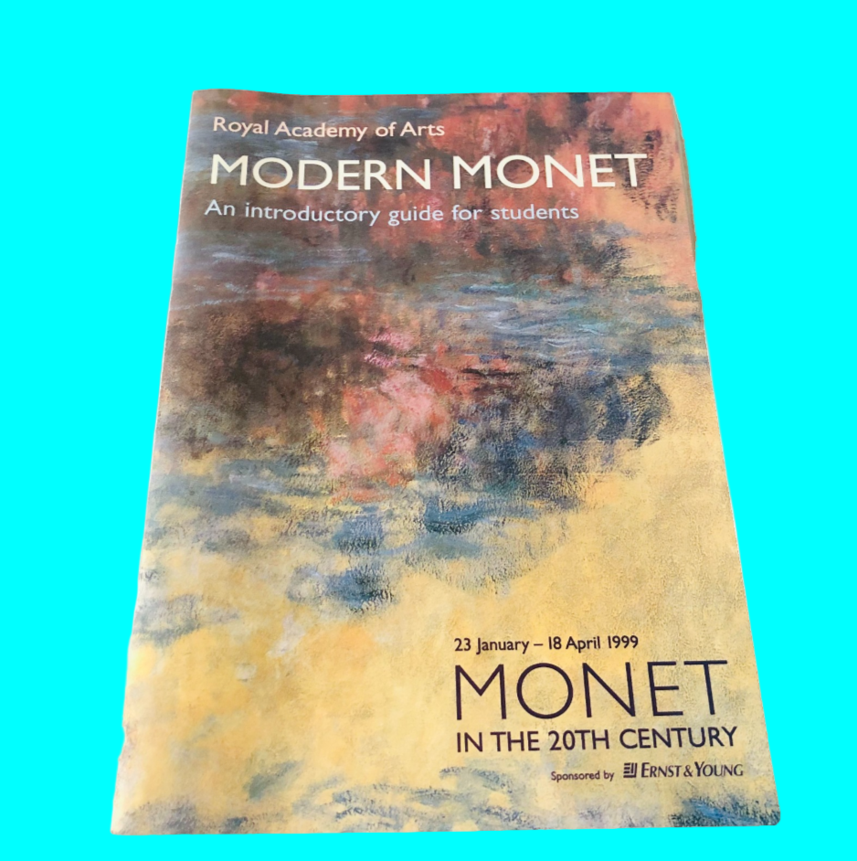 Modern Monet Royal Academy of Arts 1999 Exhibition Student Guide Impressionism Art Book