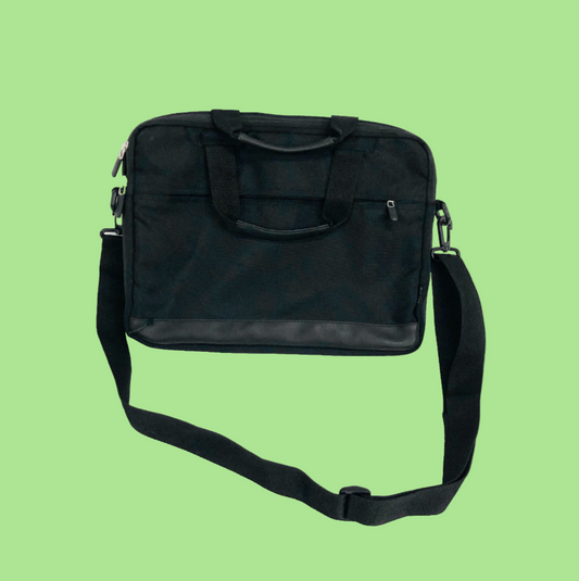 Belkin Black Laptop Bag Briefcase Messenger Shoulder Strap Padded 14" 13”