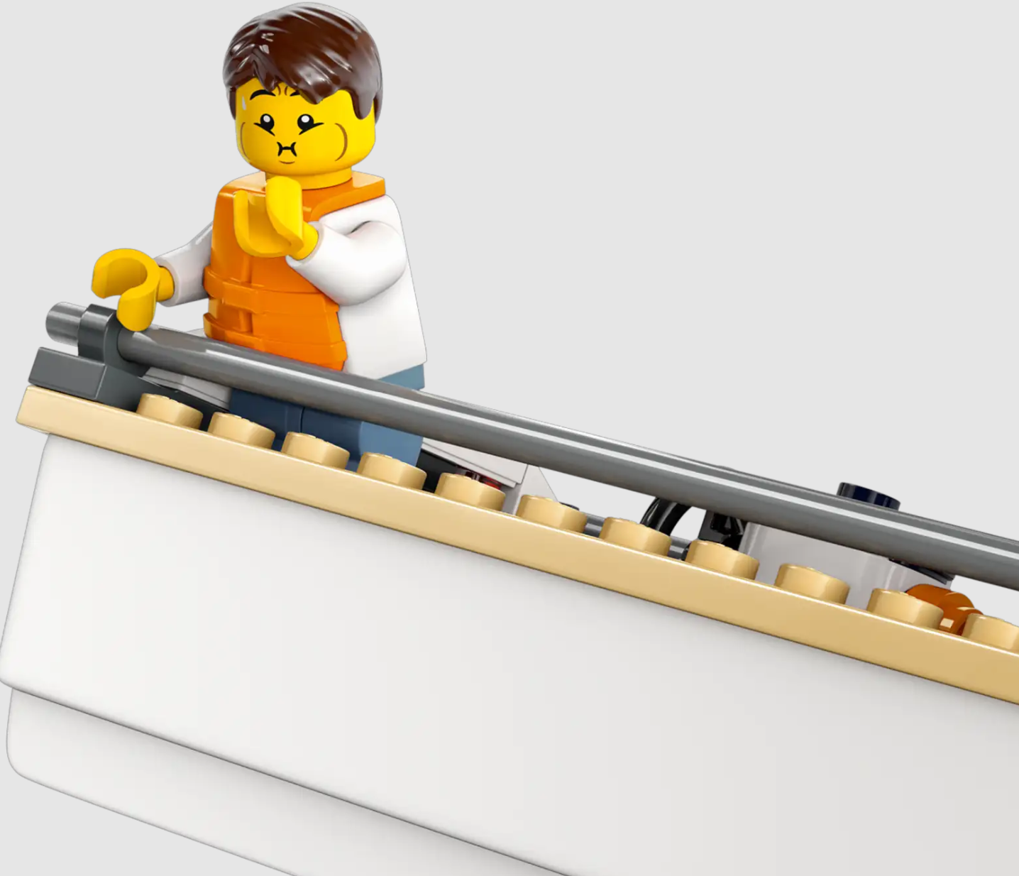 LEGO CITY: Sailboat (60438) 100% Complete With Box, Instructions and Minifigures