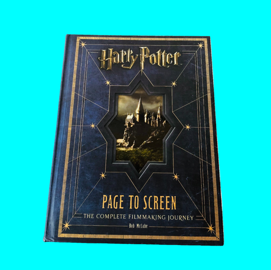 Harry Potter Page to Screen The Complete Film Making Journey Bob McCabe Coffee Table Book