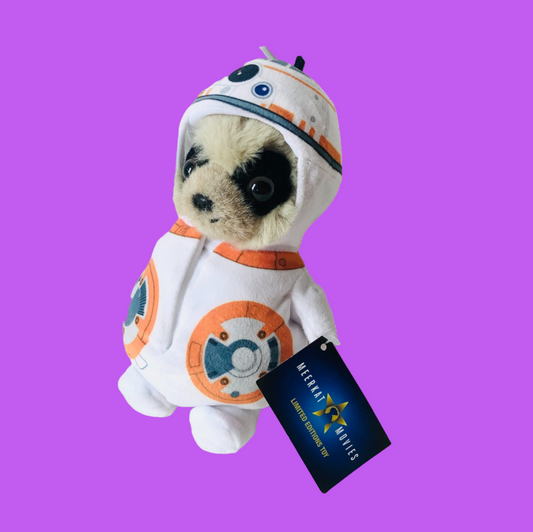 Meercat Movies 8” Limited Edition Star Wars Oleg as BB-8 Meercat Toy NEW