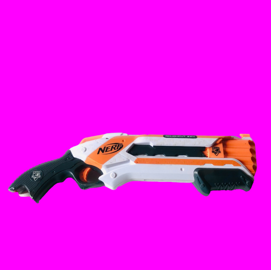 NERF N-strike Elite Rough Cut Roughcut 2 x 4 Blaster Dart Gun Double Action