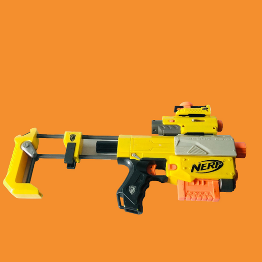 Nerf N-strike Blaster Dart Gun - Recon CS 6 - Tested Removable Attachments Mods