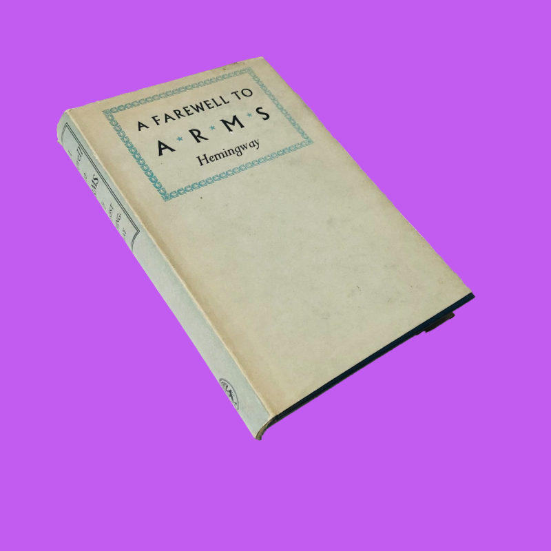 A Farewell to Arms by Ernest Hemingway 1953 Jonathan Cape Vintage Hardback