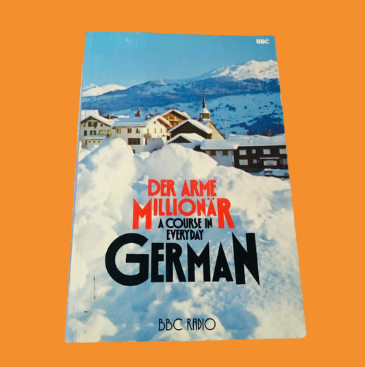 BBC Radio "Der Arme Millionär" German Everyday Language Course Book 1970s