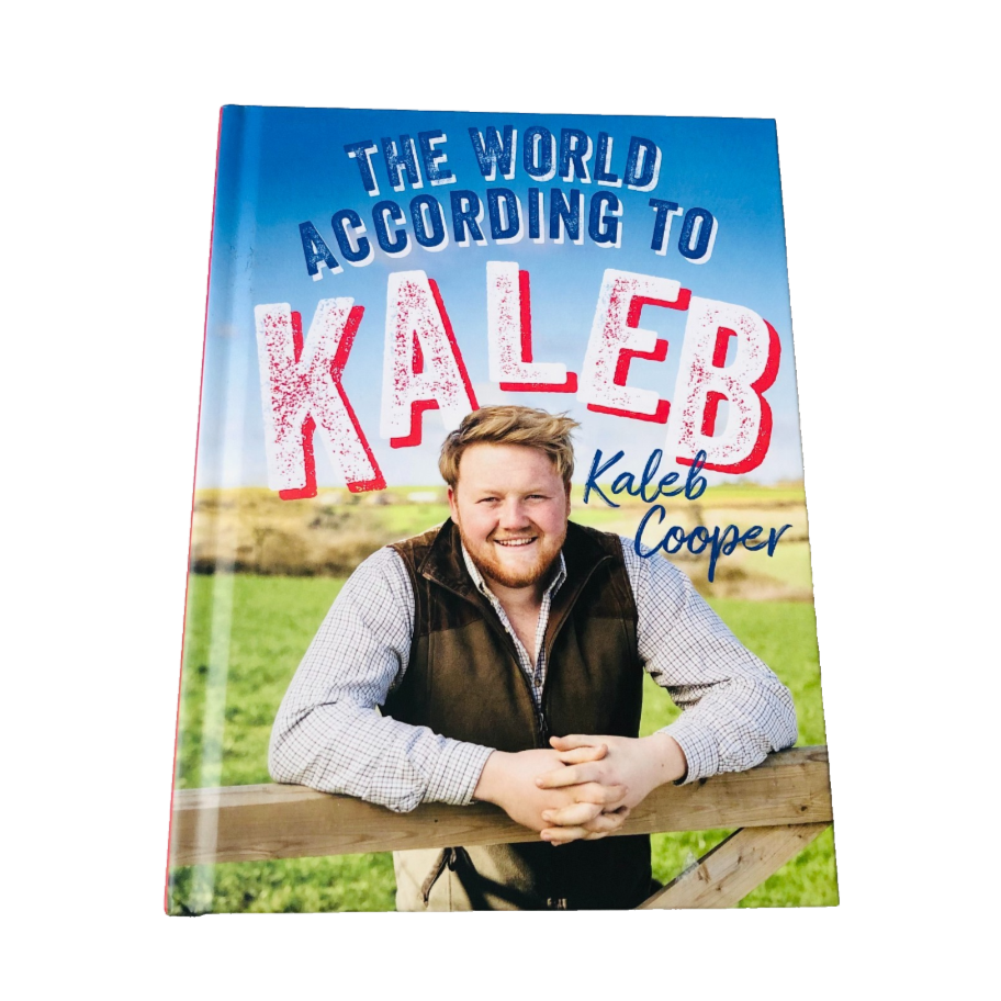 The World According to Kaleb by Kaleb Cooper (Hardcover, 2022 1st Edition) Farming Life Book