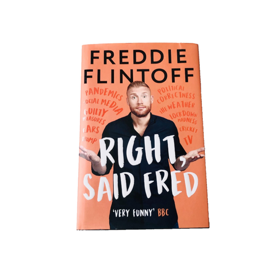 Right, Said Fred by Andrew 'Freddie" Flintoff Memoirs (Hardcover, 2020)