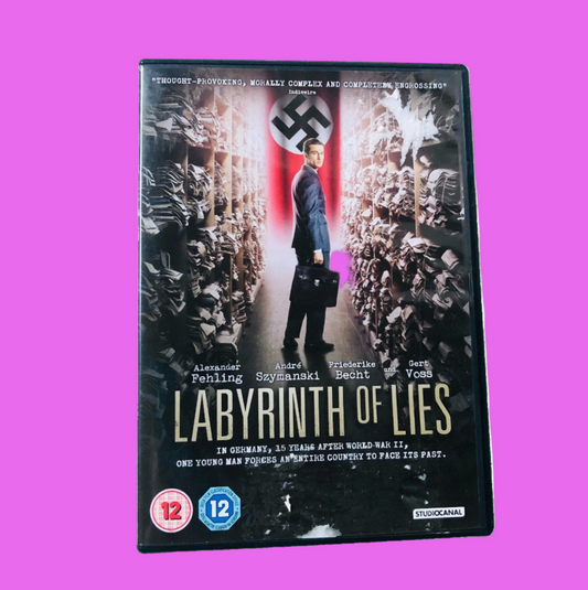 Labyrinth of Lies DVD Movie 2014 German Language Historical True Drama Film