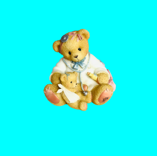 Cherished Teddies - Dr Darlene Makebetter 1998 Charter Member Enesco Priscilla Hillman CT004