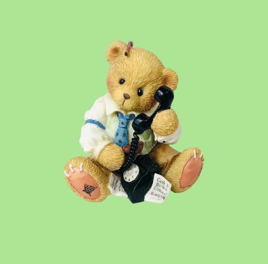 Cherished Teddies 1996 Symbol of Membership Vintage R Harrison Hartford CT102