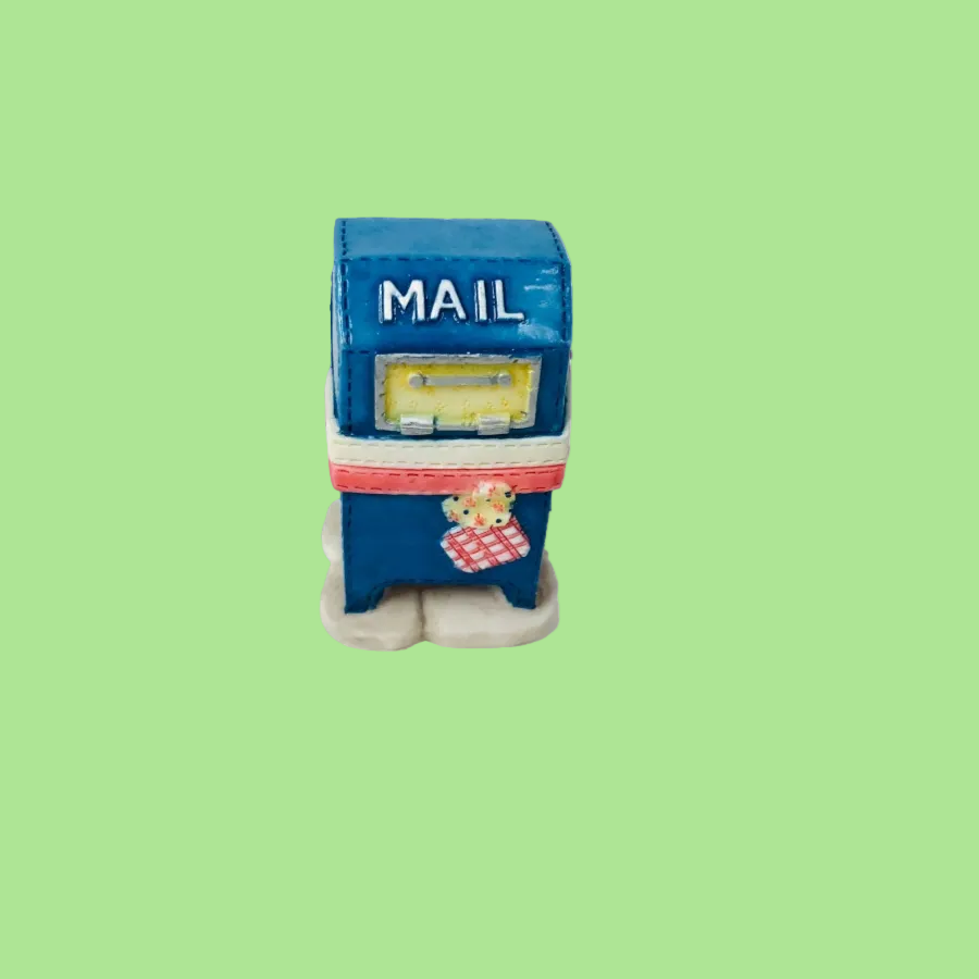 Cherished Teddies Mailbox Members Only Accessory 1998 P.Hillman Irish CT983