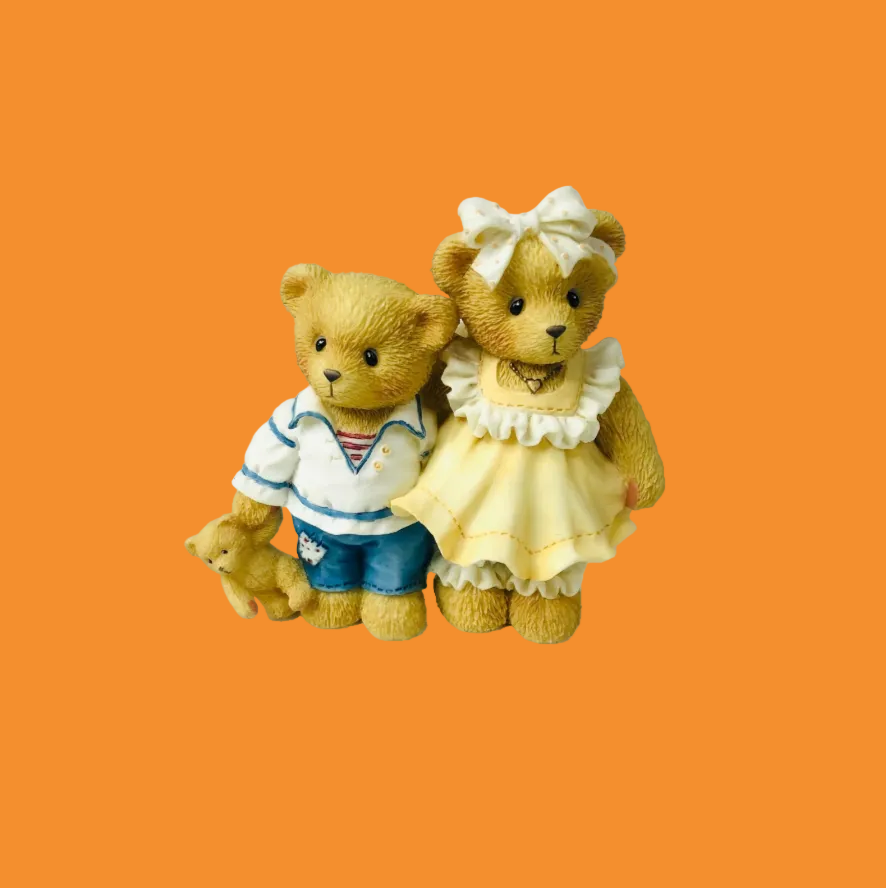 Cherished Teddies Bernard & Bernice 1997 Member Only Figurine P.Hillman CT972