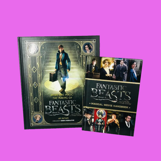 2x Fantastic Beasts And Where To Find Them HB Books (Inside The Magic / Magical Movie Handbook)
