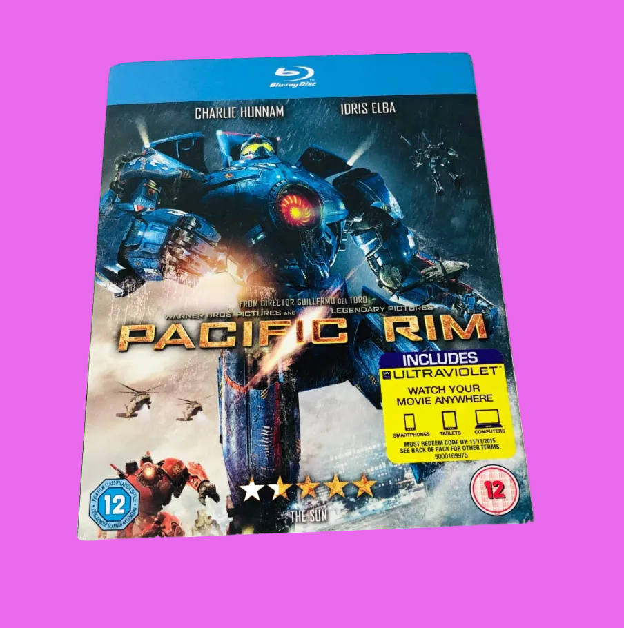 Pacific Rim (Blu-ray, 2013, 2-Disc Set) Idris Elba & Charlie Hunman