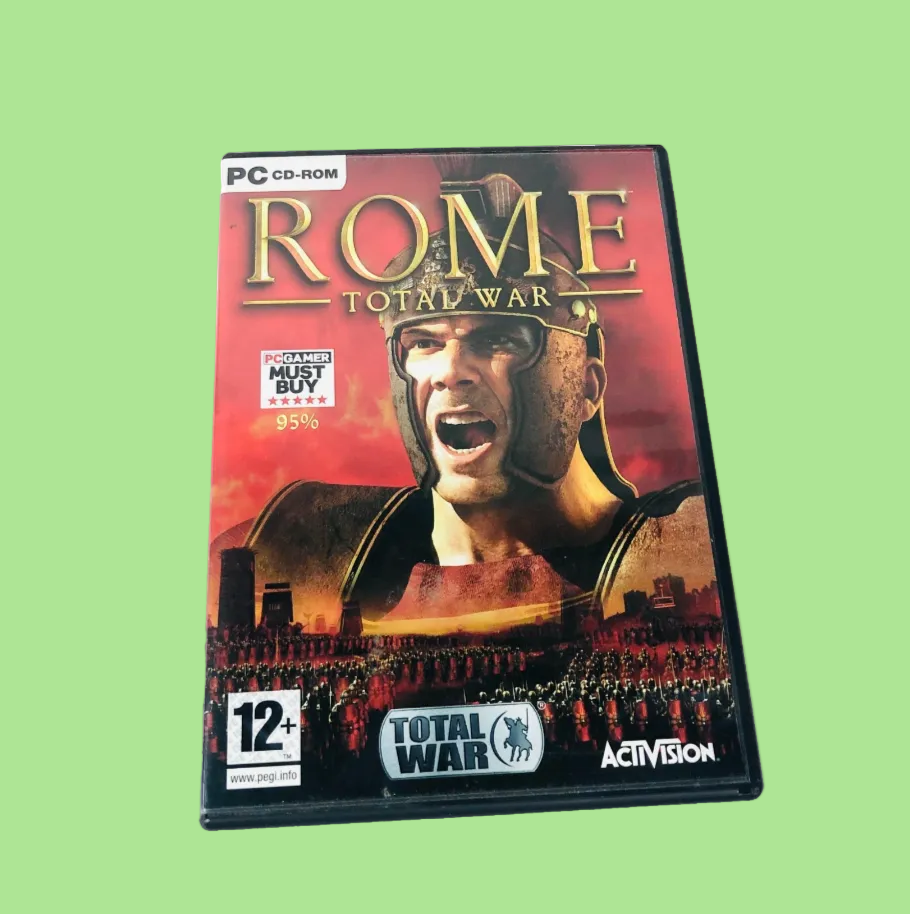 Rome Total War PC CD-ROM Manual and Map - Missing Disc 1 - Spares