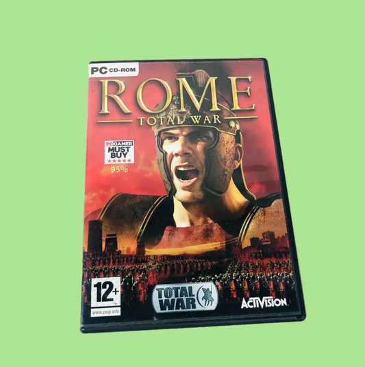 Rome Total War PC CD-ROM Manual and Map - Missing Disc 1 - Spares