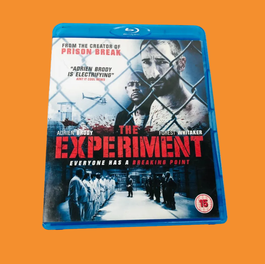The Experiment Blu-ray (Adrien Brody, 2010)
