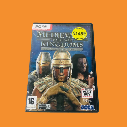 Medieval 2 Total War Kingdoms Expansion Pack Sega Game PC DVD