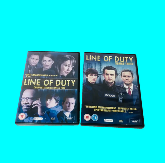 Line of Duty TV Series 1-3 Drama Set Bundle 1 2 3 DVD - BBC Detective Thriller
