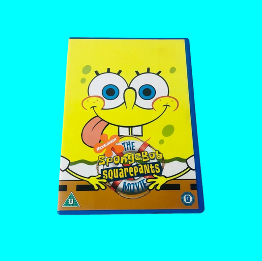 SpongeBob Squarepants: The Movie DVD Kids Family Entertainment