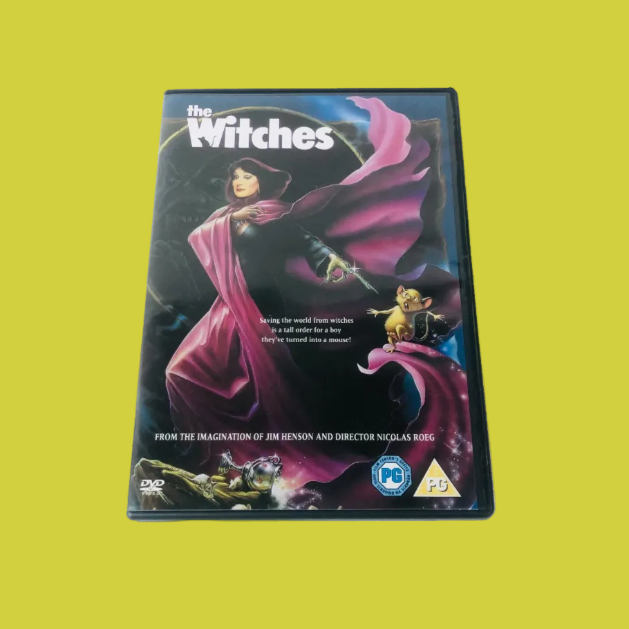 The Witches (DVD, 1990 / 2005) Roald Dahl / Anjelica Huston Classic Movie