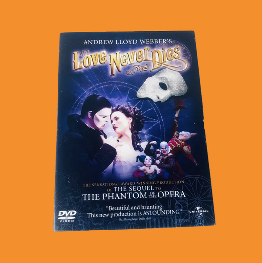 Andrew Lloyd Webber’s Love Never Dies DVD | The Phantom Returns (2011)