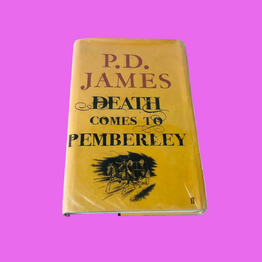 P.D James Death Comes To Pemberley Hardcover - 2011 First Edition Ex. Library Book