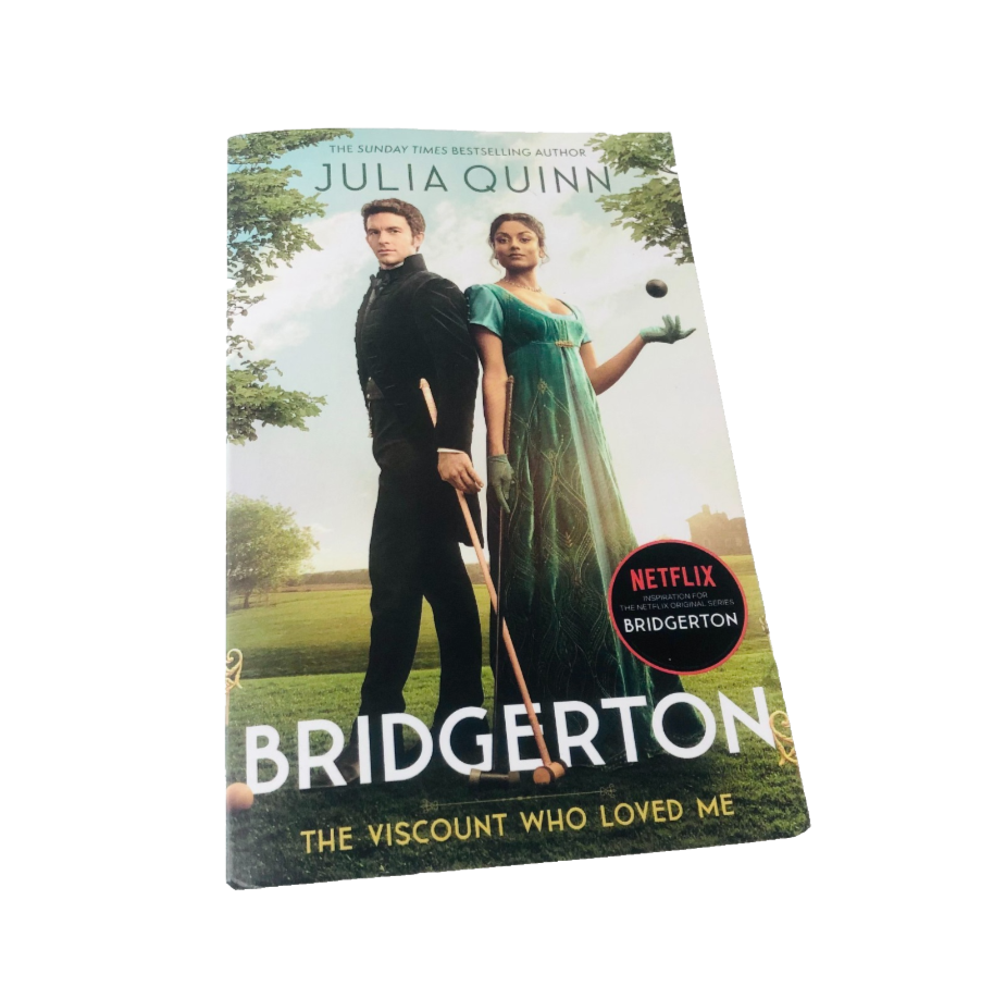 Bridgerton: The Viscount Who Loved Me (Bridgertons Book 2) Julia Quinn Paperback Netflix Tie-in