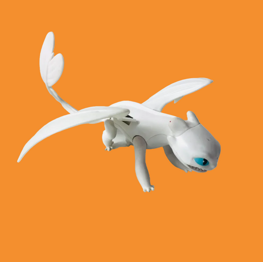 Spin Master How To Train Your Dragon: The Hidden World Light Fury Deluxe poseable Figure