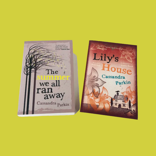 2x Cassandra Parkin Books Paperback Lily’s House & The Summer We Ran Away