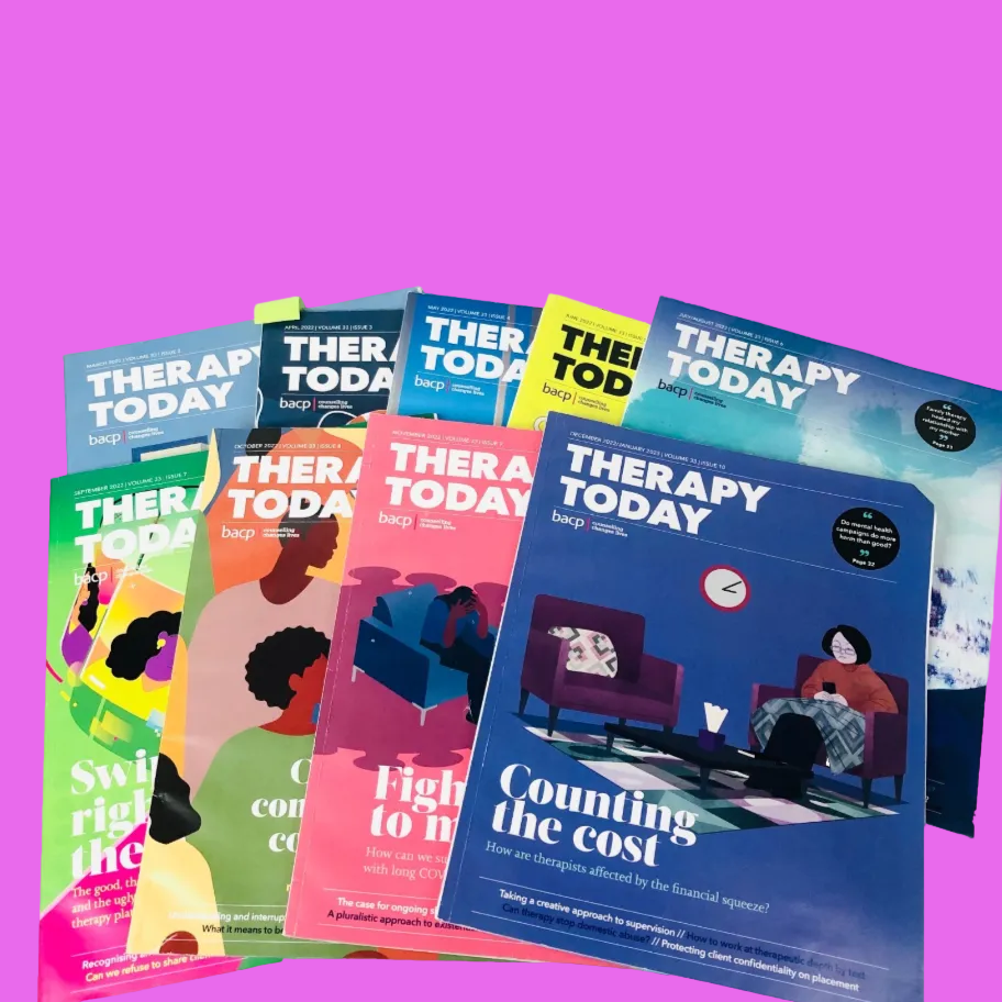 9x BACP Therapy Today Counselling Magazines Bundle 2022 Editions
