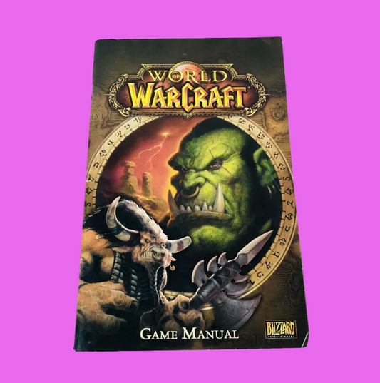 Blizzard - World of Warcraft - Game Manual Only - 2004-2007 Blizzard Entertainment PC