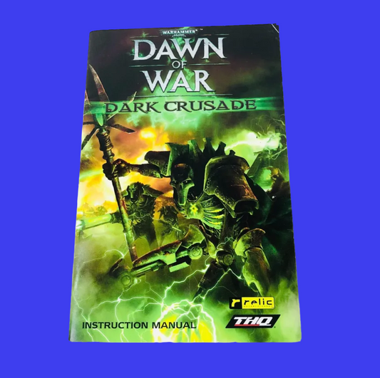 Warhammer 40,000 Dawn of War: Dark Crusade - Instruction Manual Only - PC/Mac