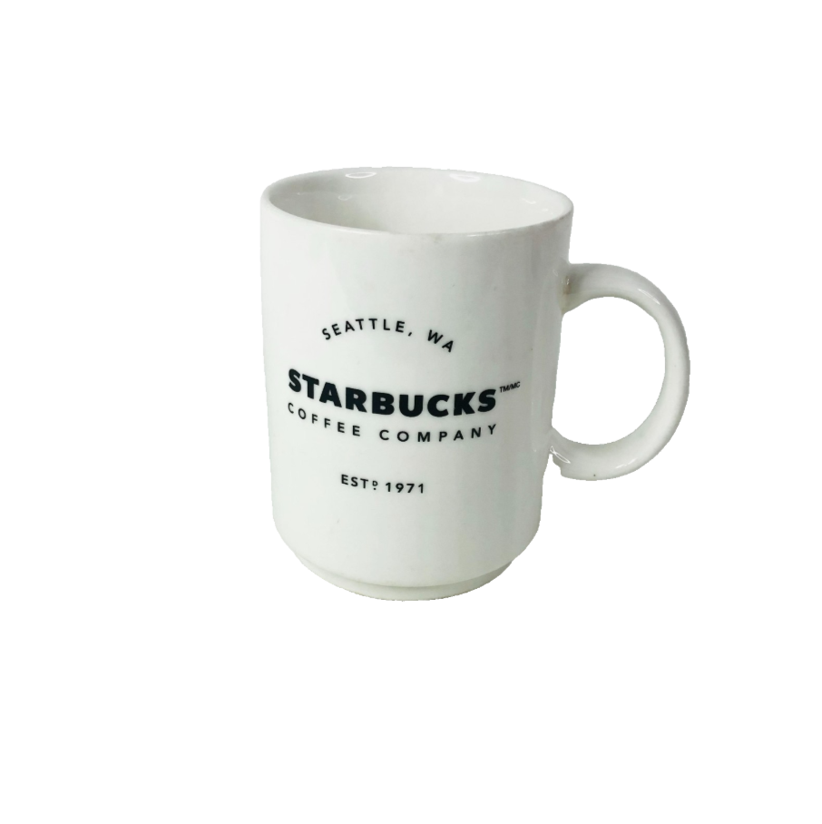 Starbucks Mug Coffee Company Seattle WA Est 1971 2018 14 Oz Stackable Cup