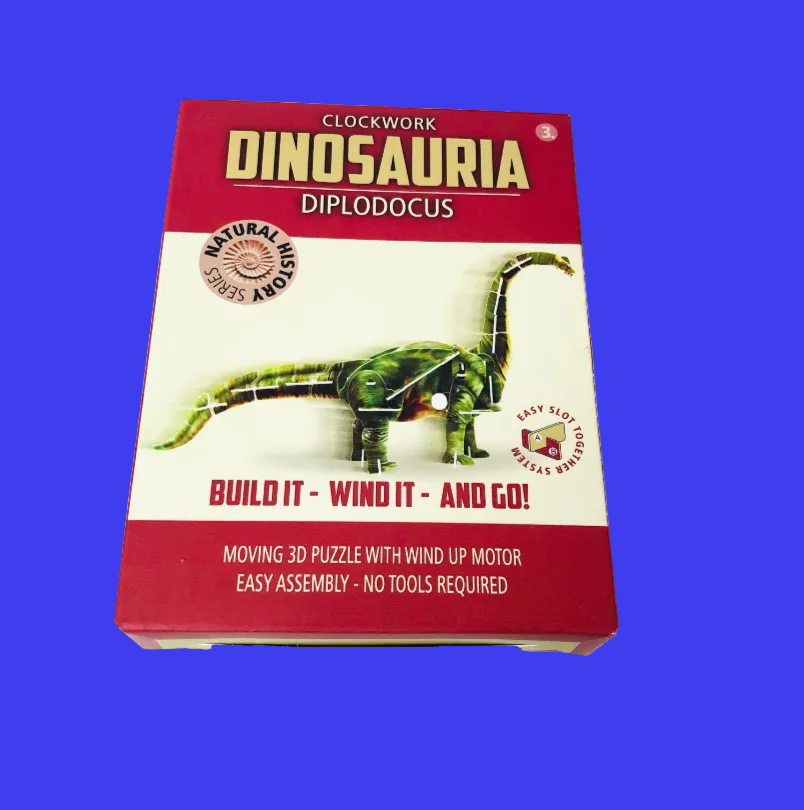 Clockwork Dinosauria Dinosaur Diplodocus Kit Brand NEW Natural History