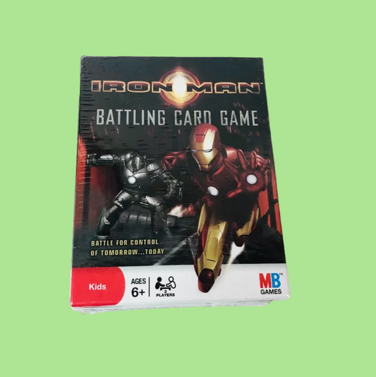 MB Games - Iron Man Battling Card Game. Hasbro Games New Sealed