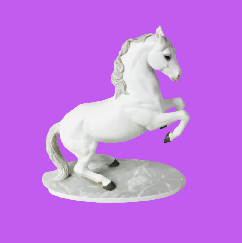 Lenox “Airs Above The Ground” International Horse Sculptures Figurine 1990