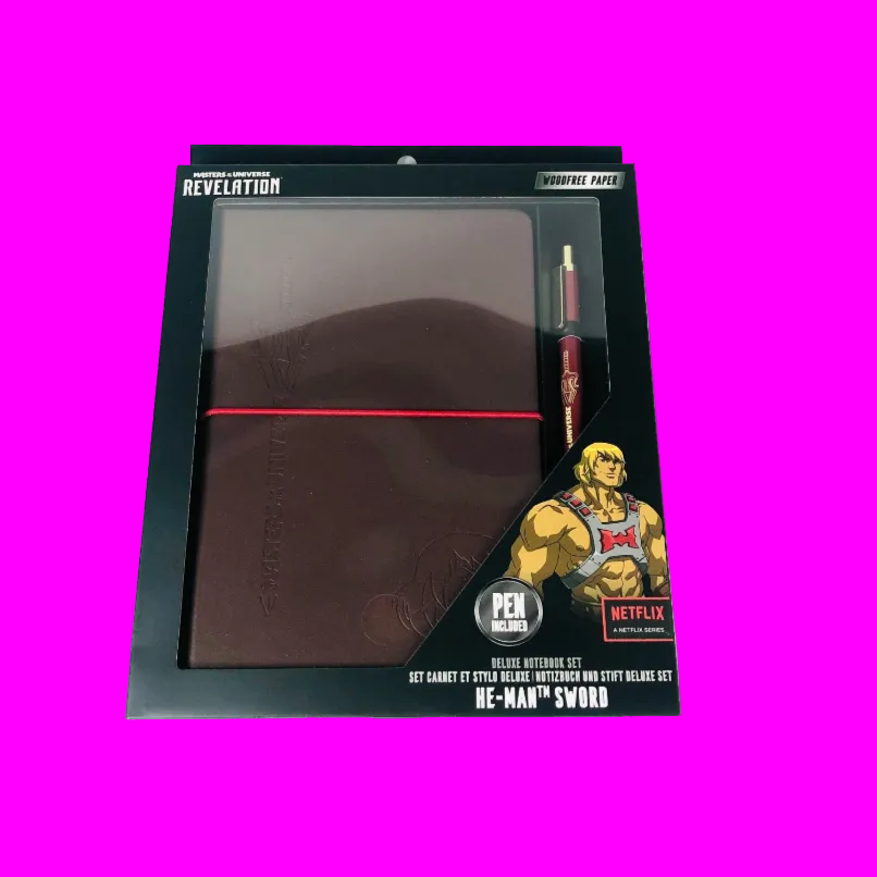New Masters Of The Universe: Revelation He-Man Deluxe Notebook And Pen Set (A5)