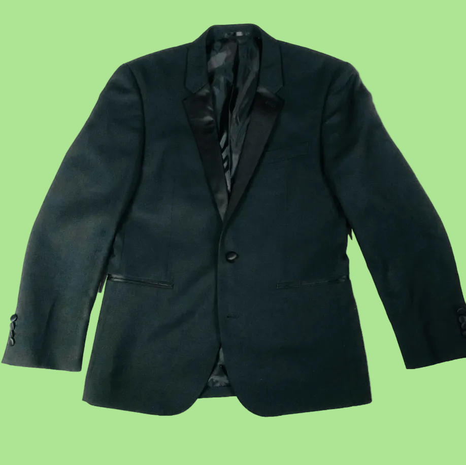 Taylor And Wright Men’s Classic Black Tuxedo Tux Dinner Suit Jacket Size 38R